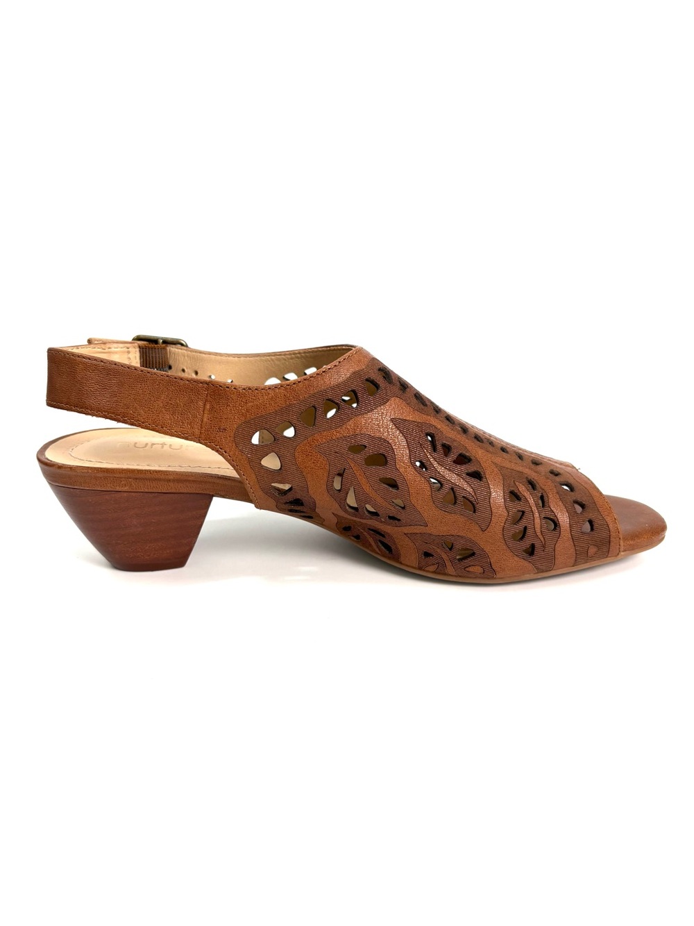 Nurture Women's  Leather Heels shoes SZ: 8M  Model VELLIE New Without Box